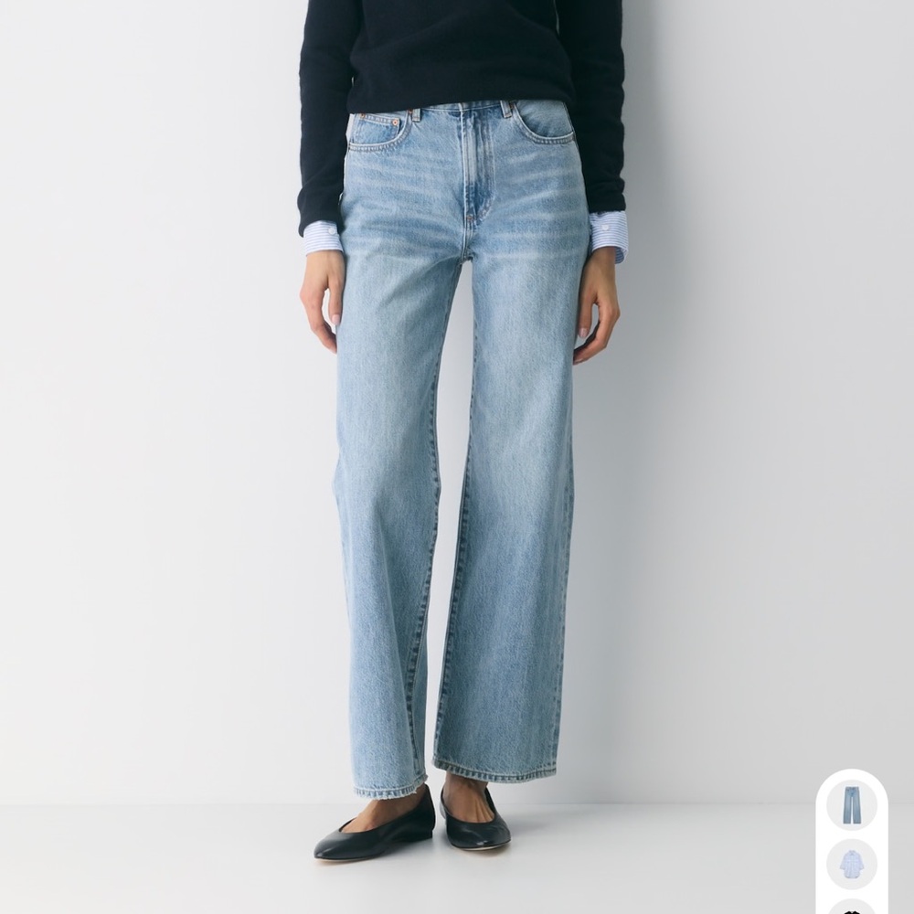 Aritzia Denim Forum the Farrah Hi-Rise Wide Jean, Size 25
